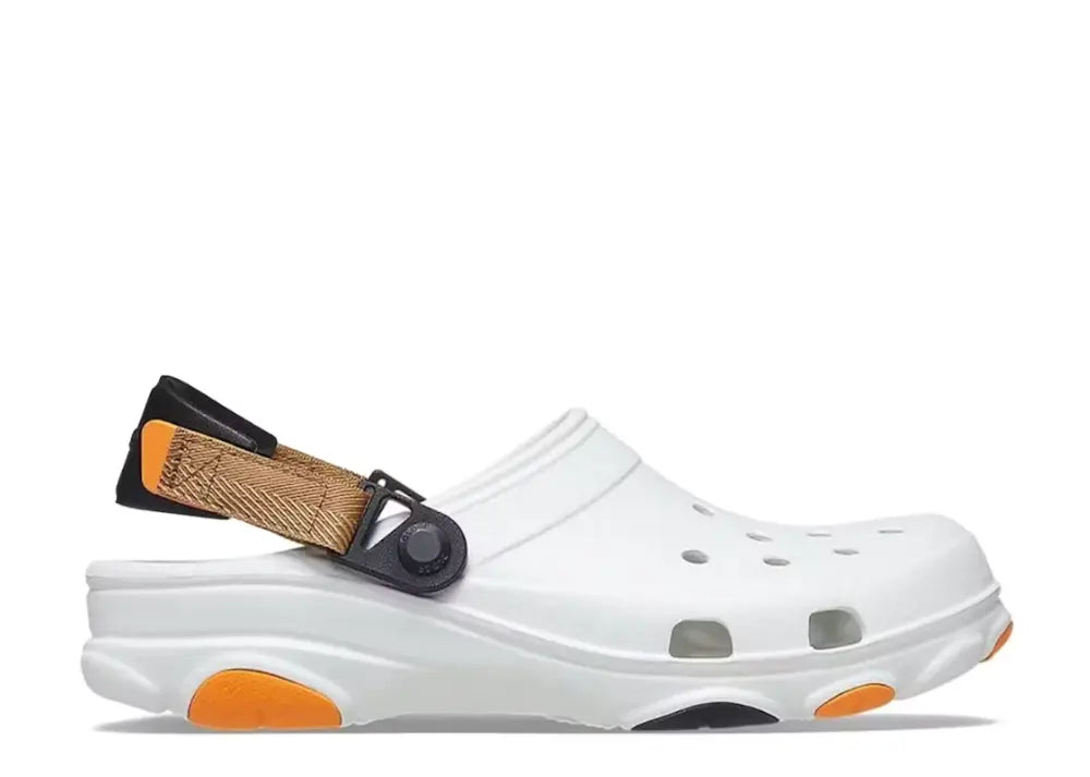Crocs Classic All-Terrain Clog White Orange Crocs
