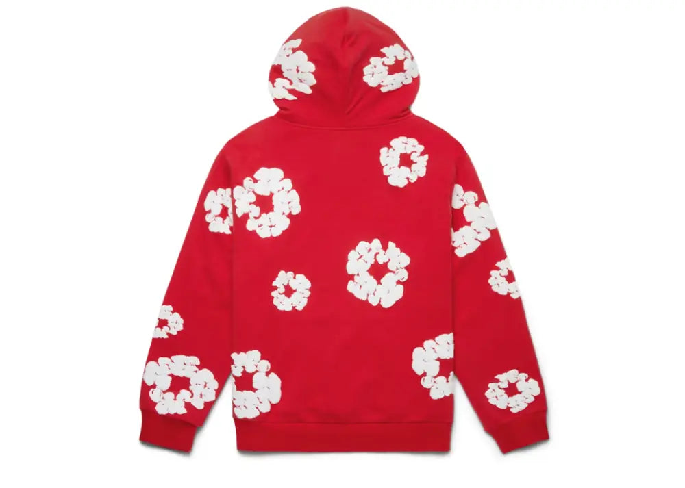 Denim Tears Cotton Wreath Sweatshirt Red Denim Tears