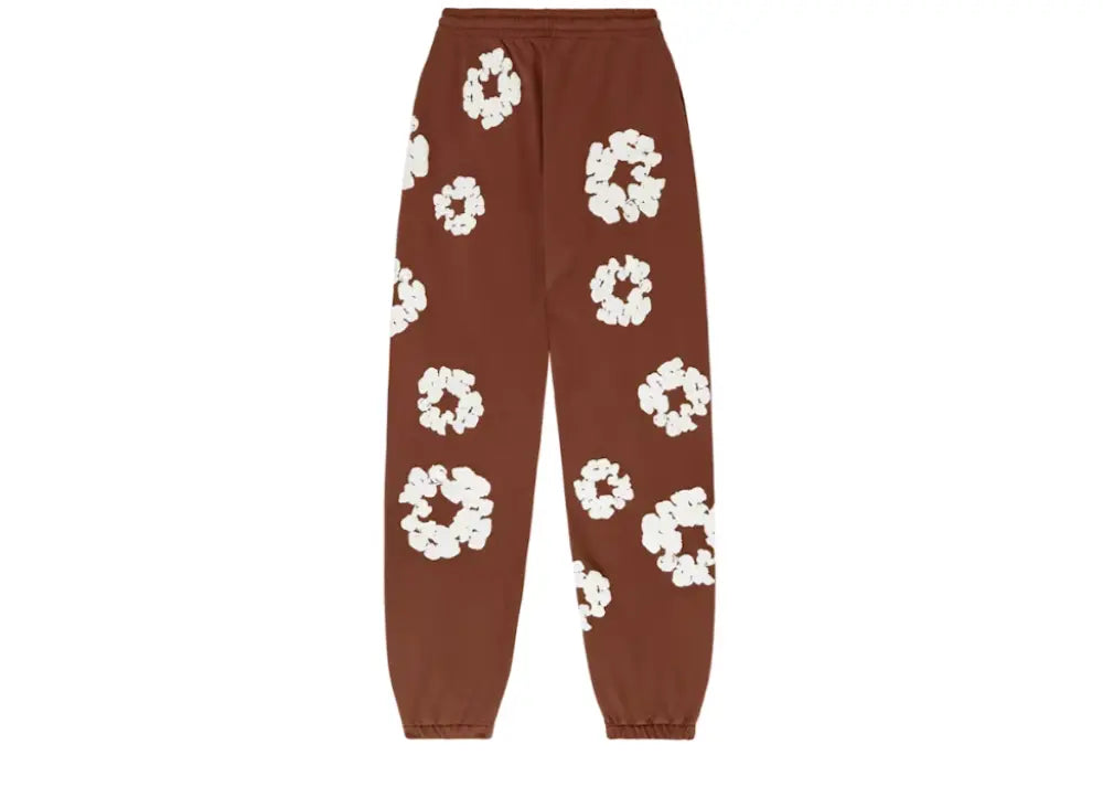 Denim Tears The Cotton Wreath Sweatpants Brown Denim Tears