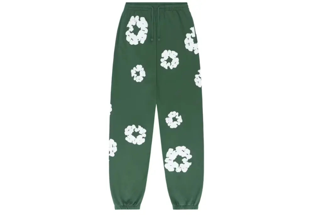 Denim Tears The Cotton Wreath Sweatpants Green Denim Tears
