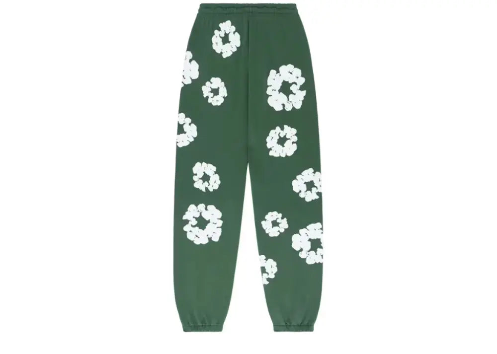 Denim Tears The Cotton Wreath Sweatpants Green Denim Tears