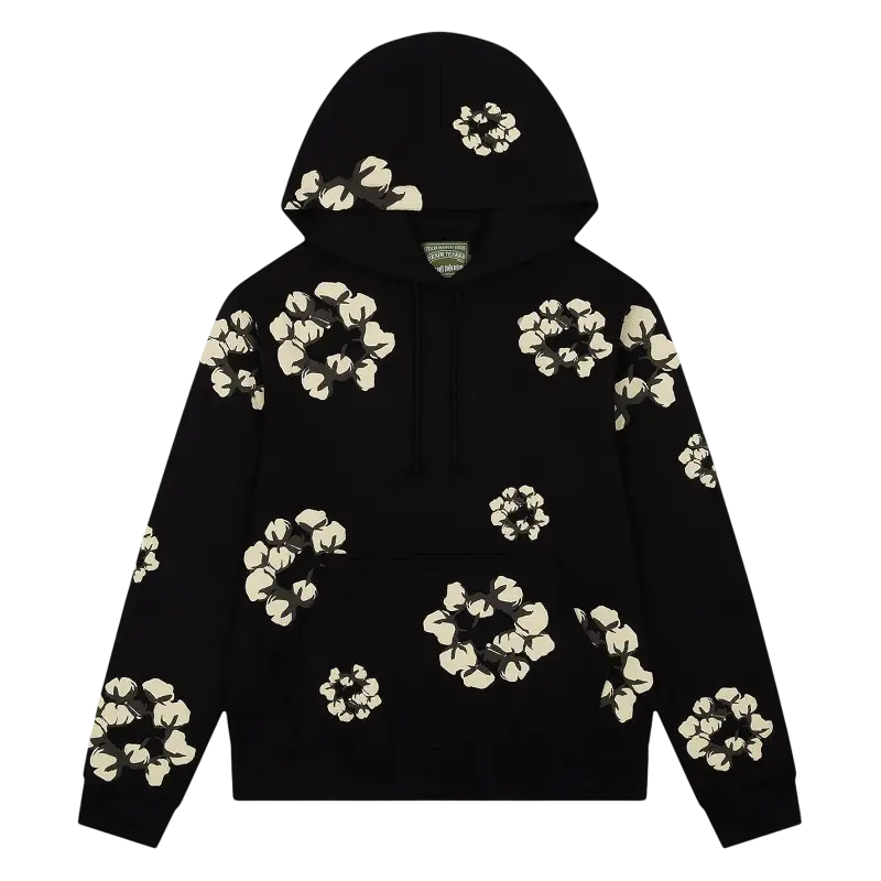 Denim Tears x CPFM Cactus Tears Wreath Hoodie Black VOSneakers