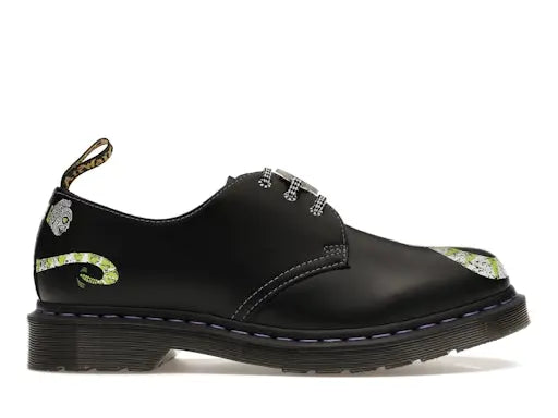 Dr. Martens 1461 WB Beetlejuice Smooth Leather Oxford Black Smooth Dr. Martens