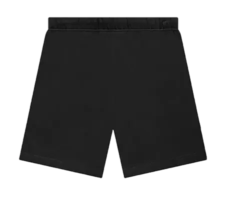 Fear of God Essentials Shorts Black Stretch Limo SS22 VOSneakers