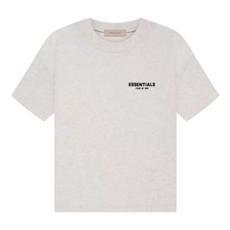 Fear of God Essentials T-shirt Light Oatmeal SS22 VOSneakers