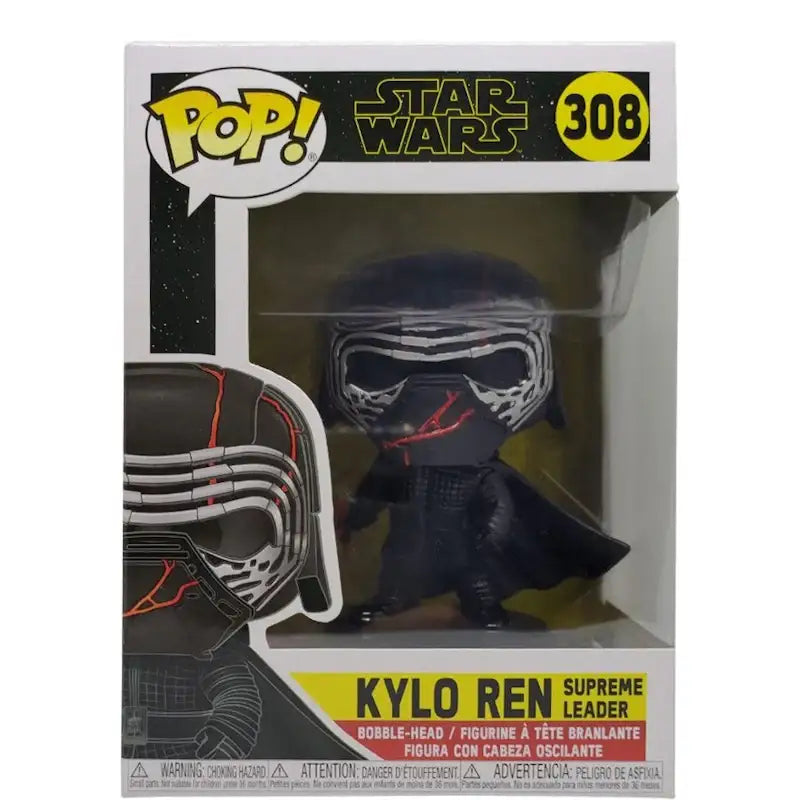 Funko Pop! Star Wars Kylo Ren Supreme Leader Bobble-Head Figure #308 - VOSneakers