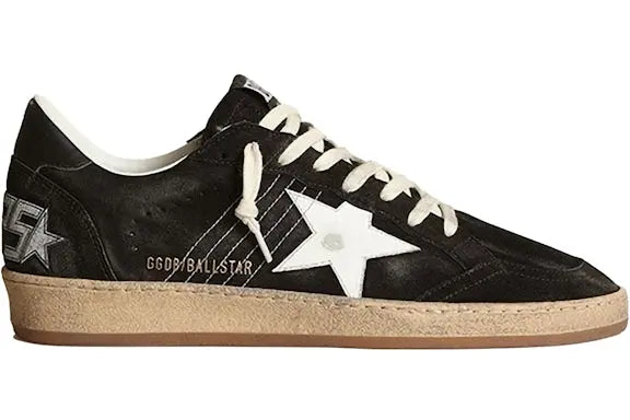 Golden Goose Ball Star Black White Golden Goose