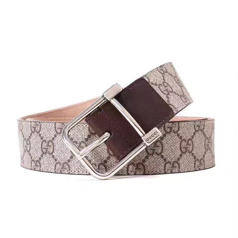 Gucci Belt GG Supreme Beige/Brown - VOSneakers
