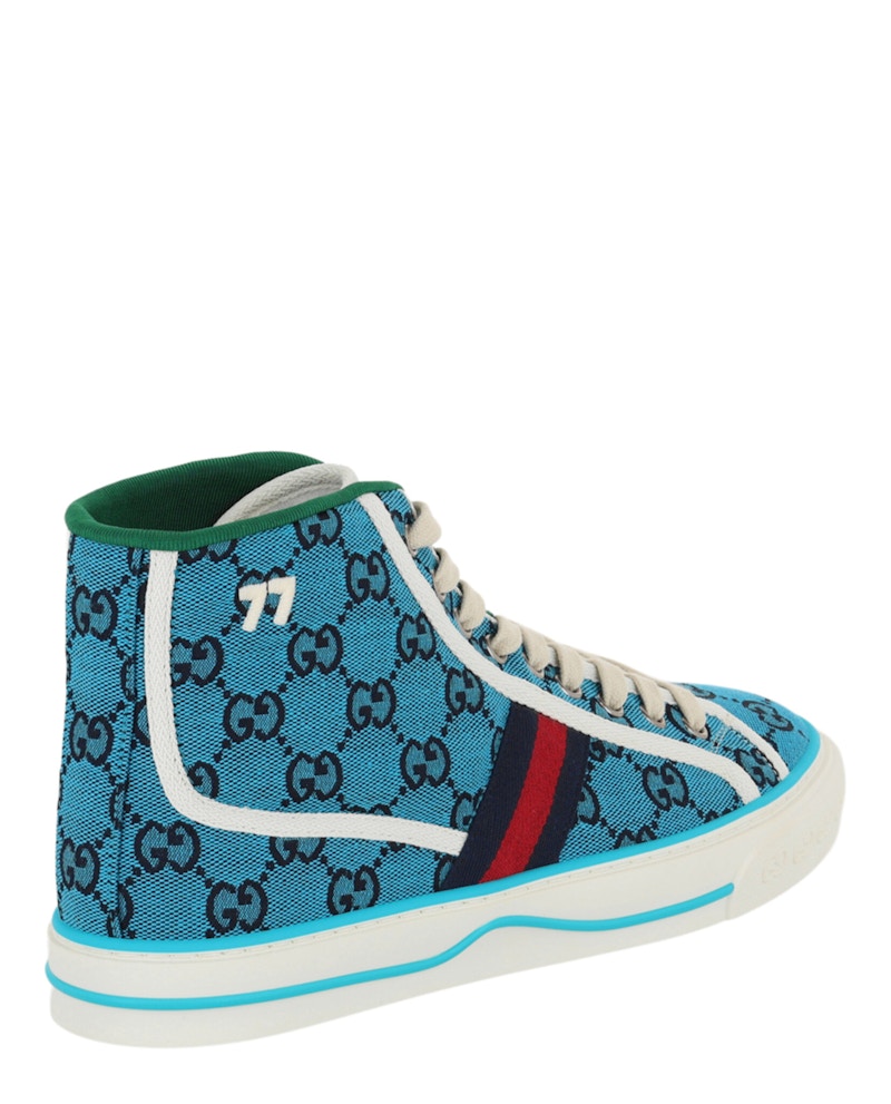 Gucci GG Supreme High Blue - VOSneakers