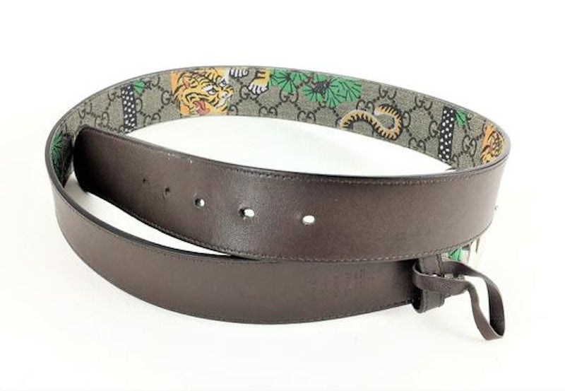 Gucci Interlocking G Belt Supreme GG Bengal Beige/Brown/Multicolor - VOSneakers