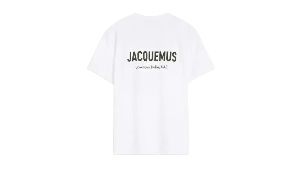 Jacquemus T-Shirt The Dubai Address White Jacquemus