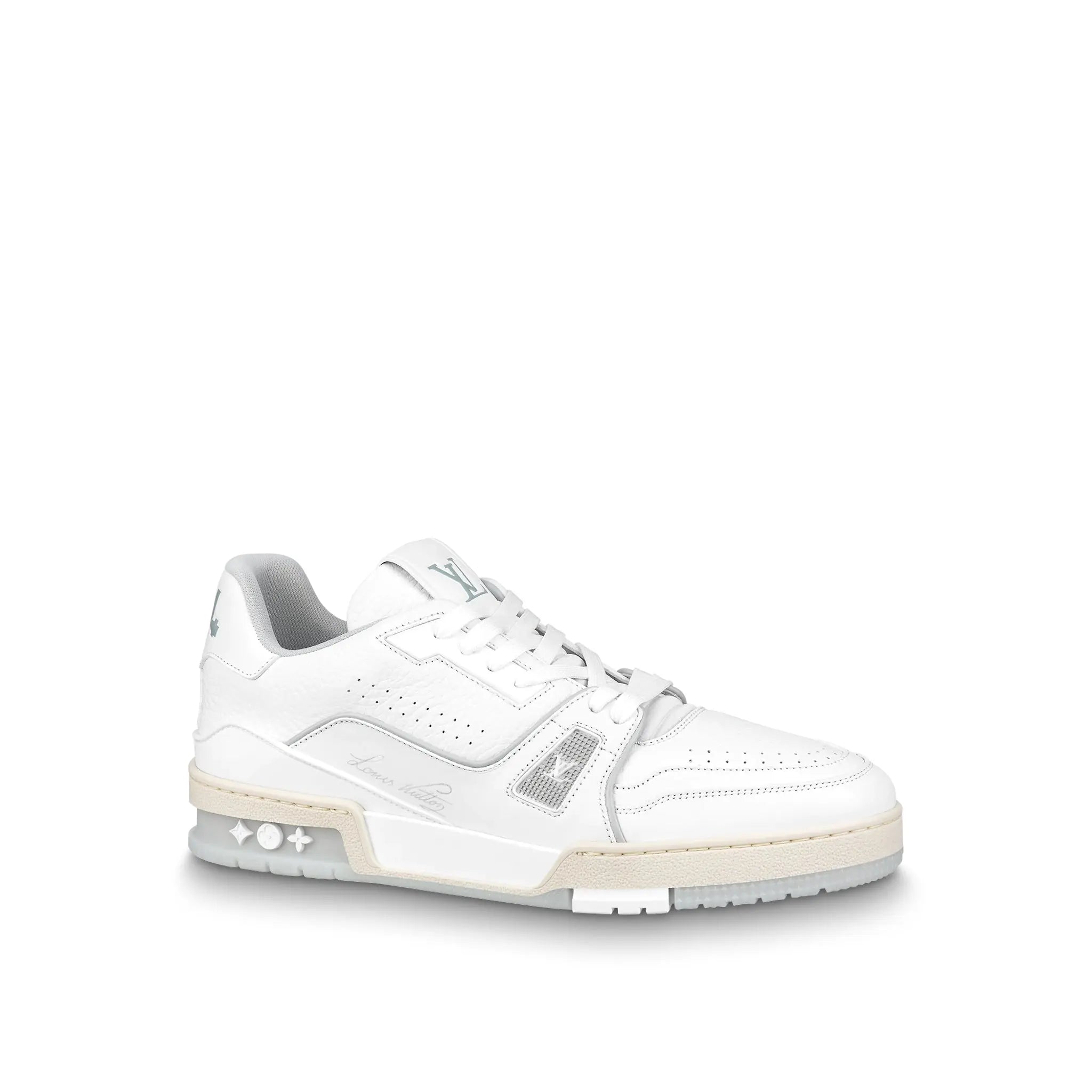 Louis Vuitton LV Trainer White Signature Louis Vuitton