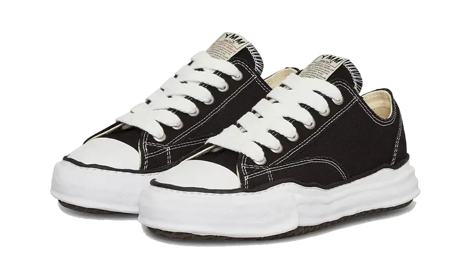 Maison Mihara OG Sole Canvas Low Black VOSneakers