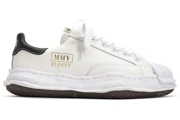 Maison Mihara Yasuhiro Blakey OG Sole Leather Low White Maison Mihara Yasuhiro