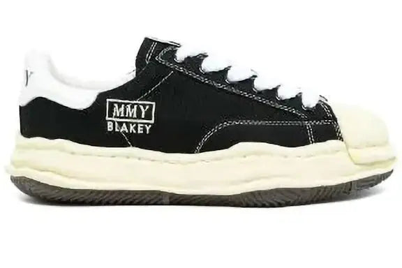 Maison Mihara Yasuhiro Blakey OG Sole Vintage Canvas Low Black Maison Mihara Yasuhiro