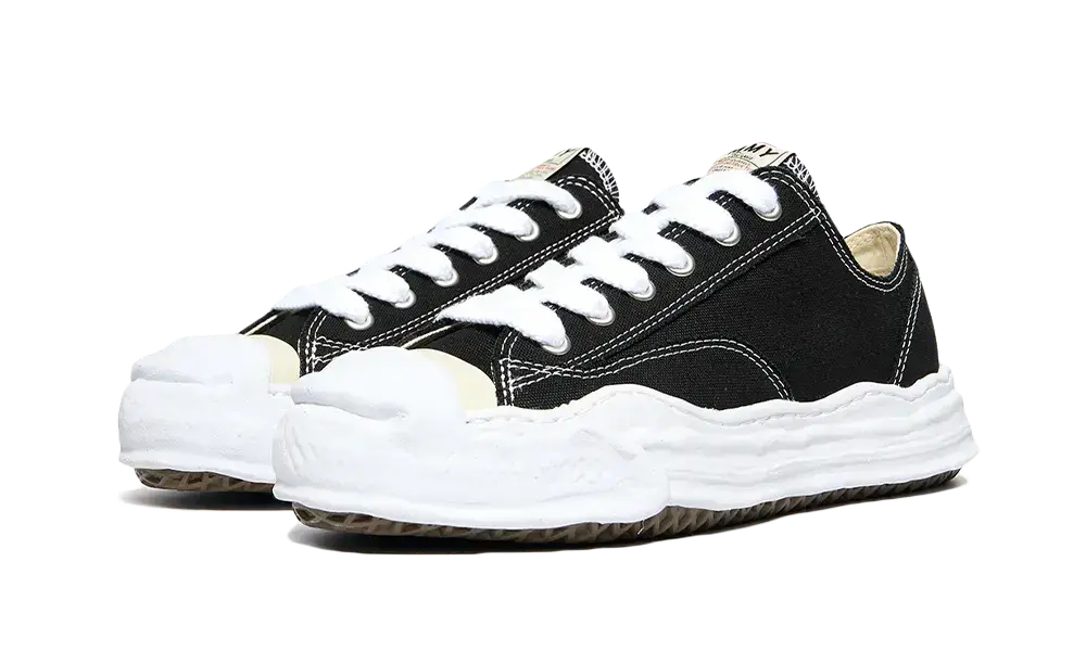 Maison Mihara Yasuhiro Peterson OG Sole Canvas Low Black Maison Mihara Yasuhiro