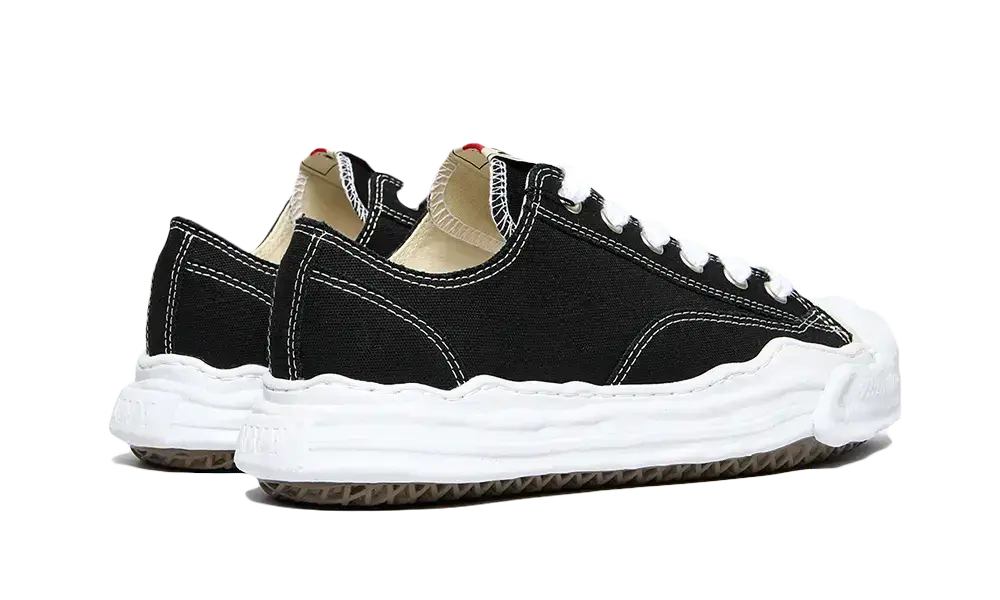 Maison Mihara Yasuhiro Peterson OG Sole Canvas Low Black Maison Mihara Yasuhiro