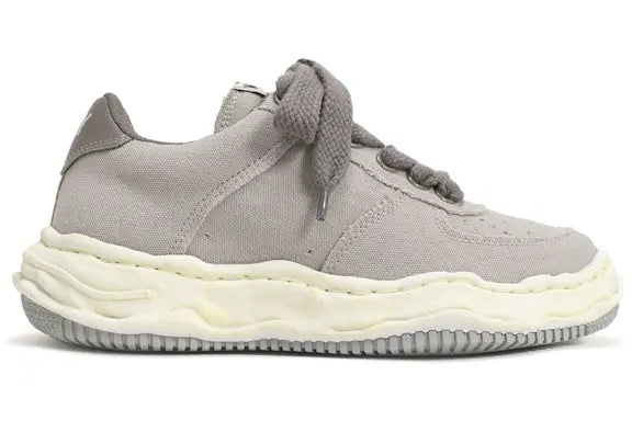 Maison Mihara Yasuhiro Wayne OG Sole Washed Canvas Low Grey Maison Mihara Yasuhiro