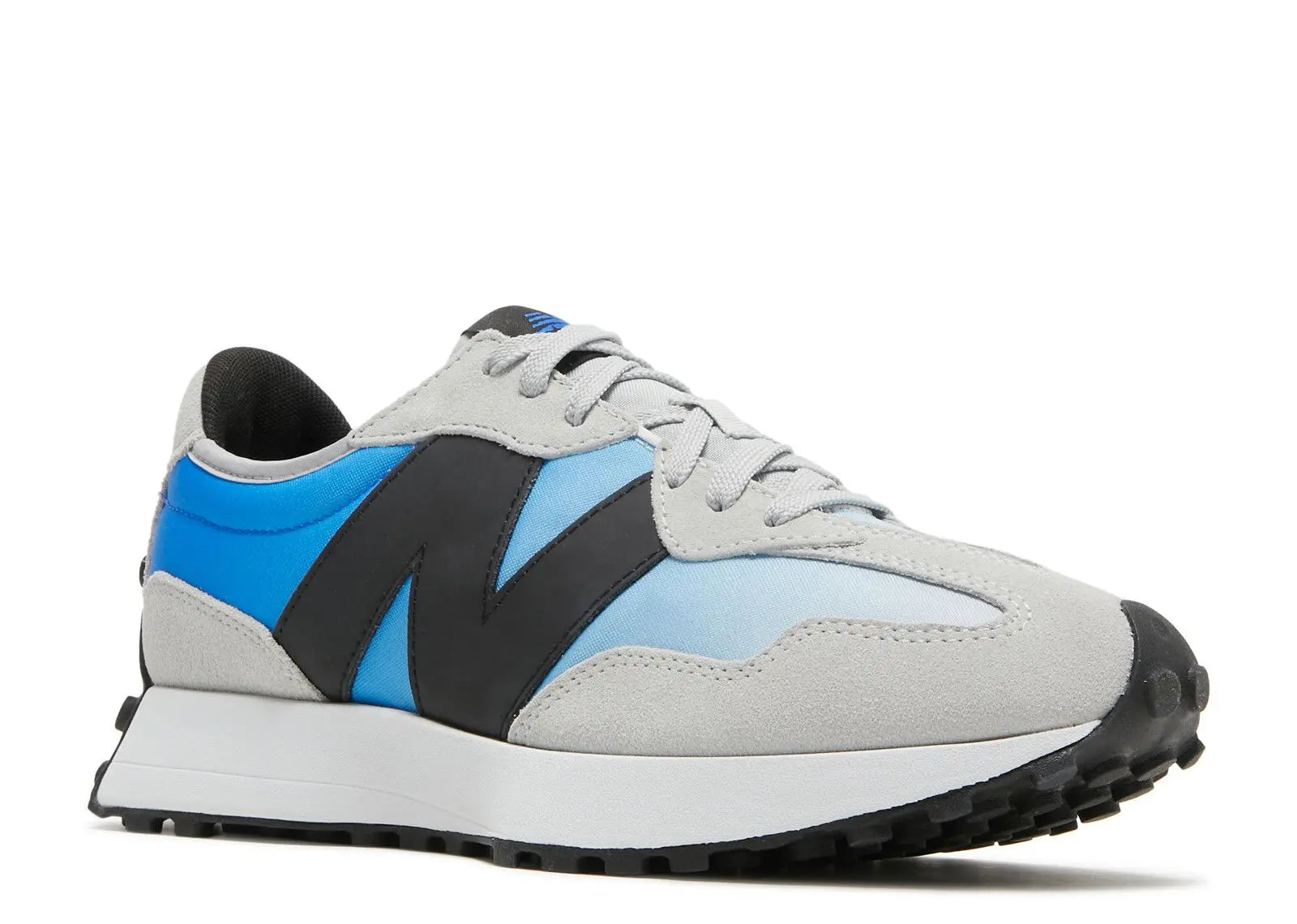 New Balance 327 Light Aluminum Cobalt Blue New Balance