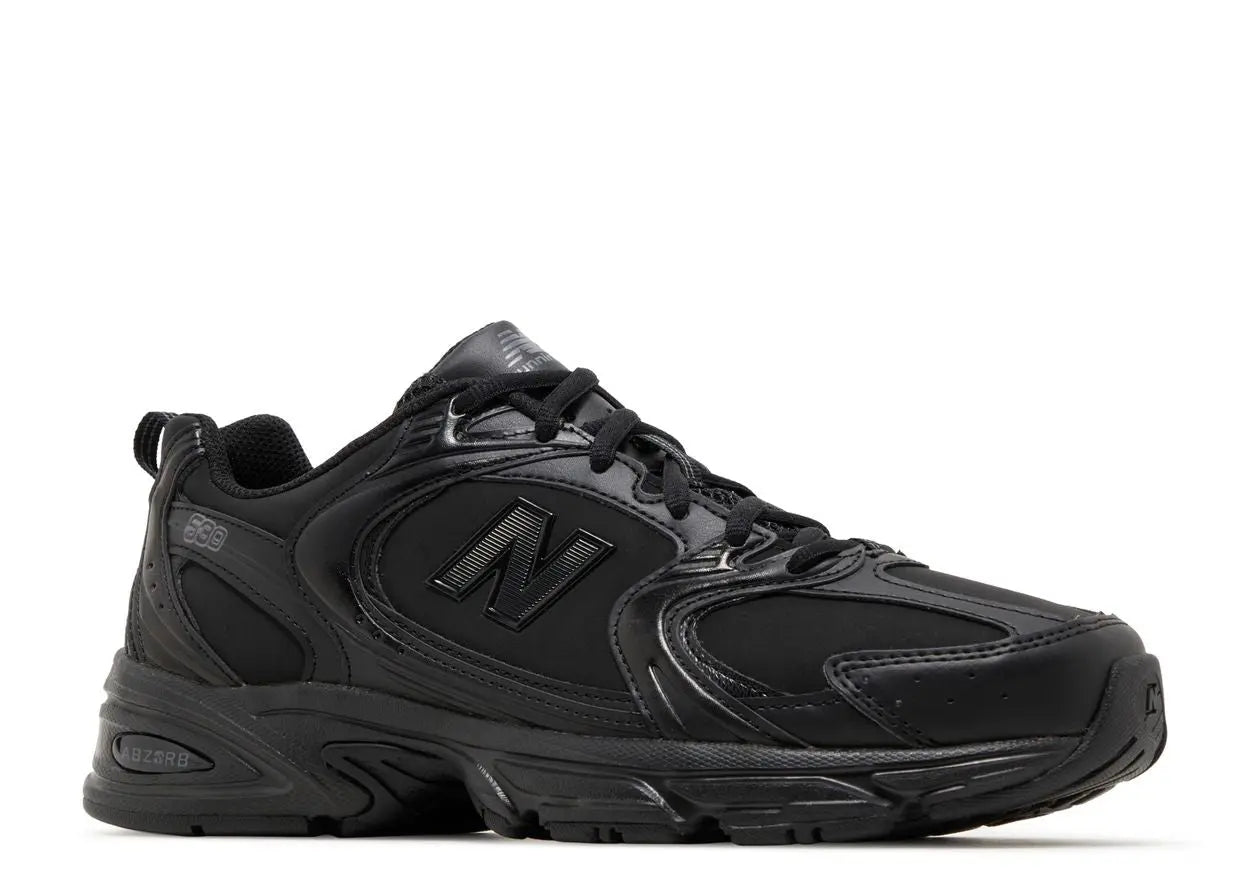 New Balance 530 Triple Black Leather New Balance