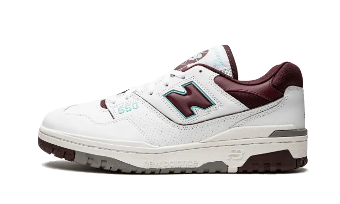 New Balance 550 Burgundy Cyan New Balance