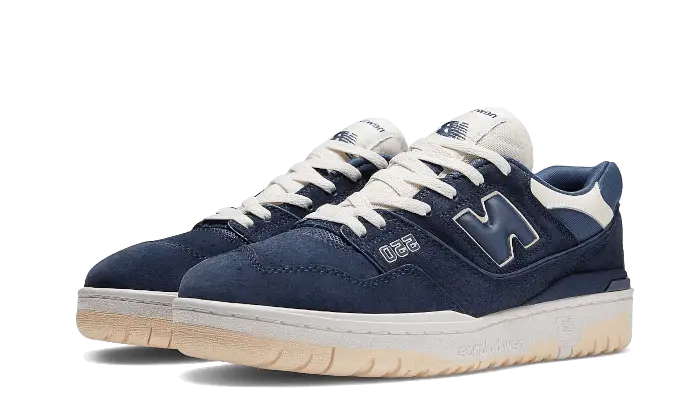 New Balance 550 Natural Indigo Suede New Balance