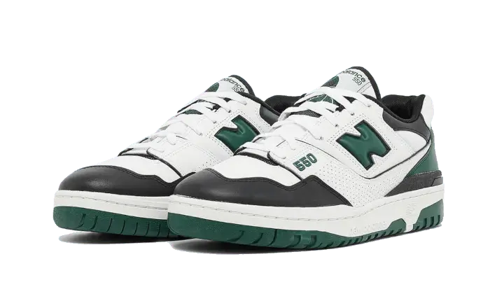 New Balance 550 White Green Black New Balance