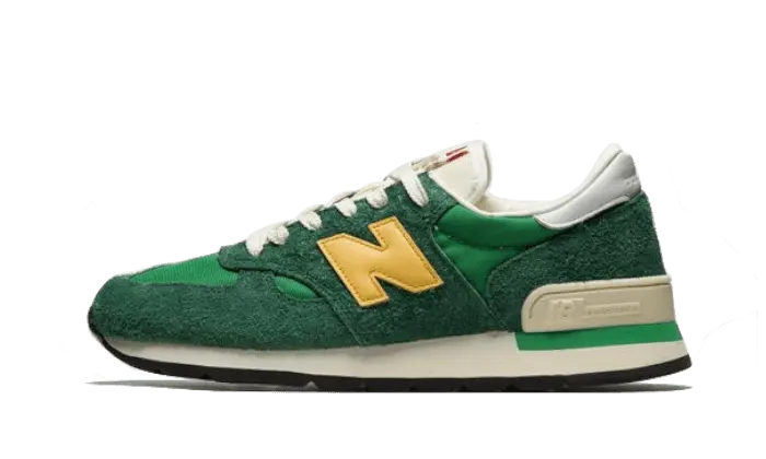 New Balance 990 V1 Made In Usa Green Gold New Balance