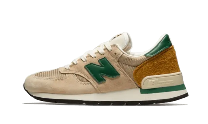 New Balance 990 V1 Made In Usa Tan Green New Balance