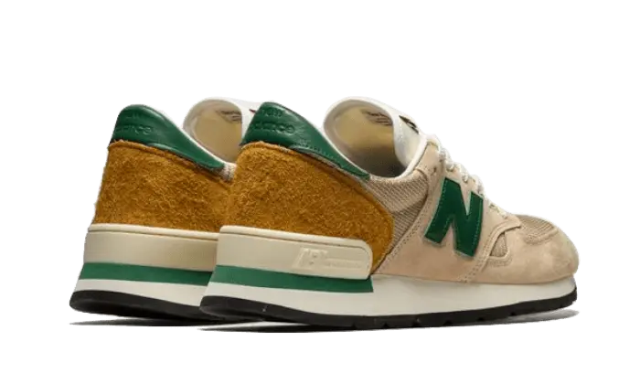 New Balance 990 V1 Made In Usa Tan Green New Balance