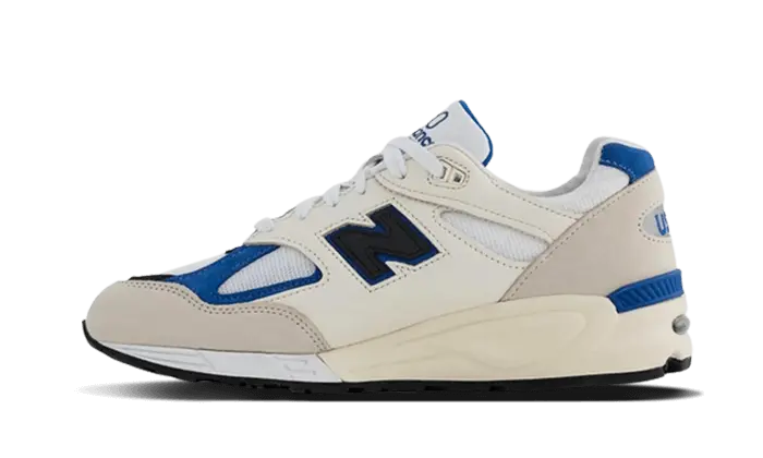 New Balance 990 V2 Made In Usa White Blue New Balance