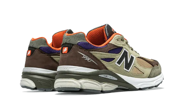 New Balance 990 V3 Made In Usa Tan Blue New Balance