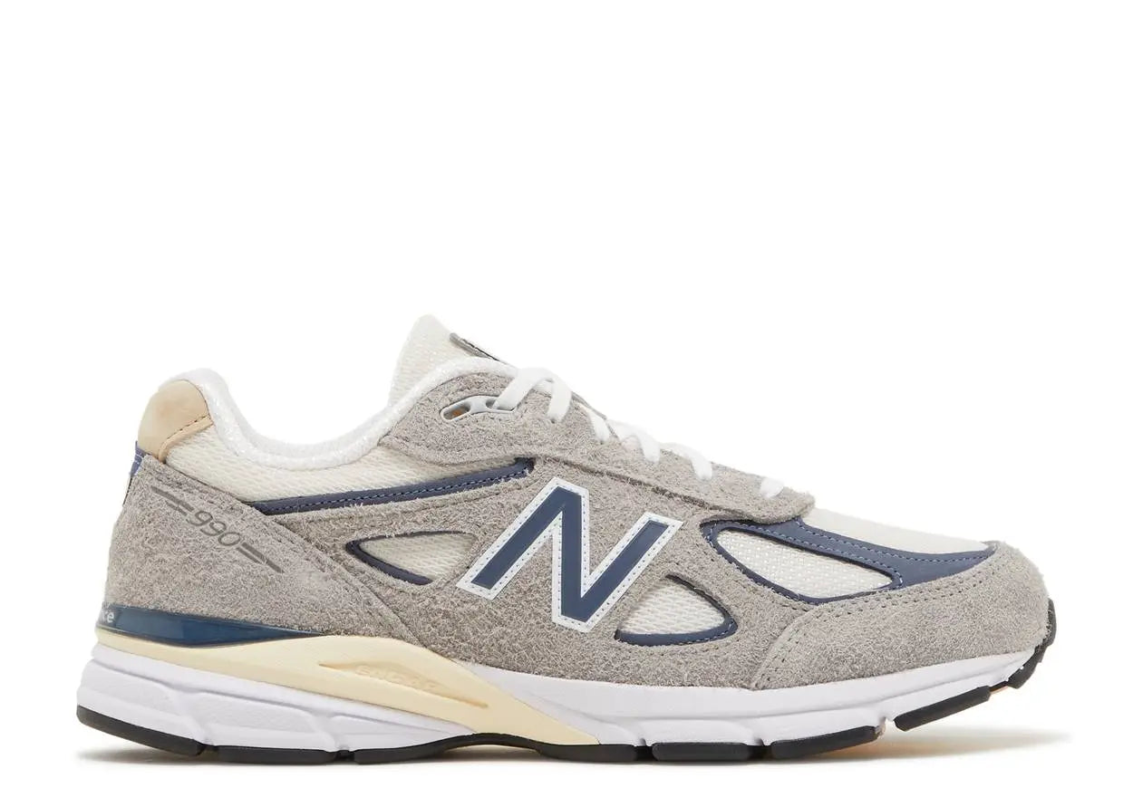 New Balance 990 V4 Made In USA Grey Suede New Balance