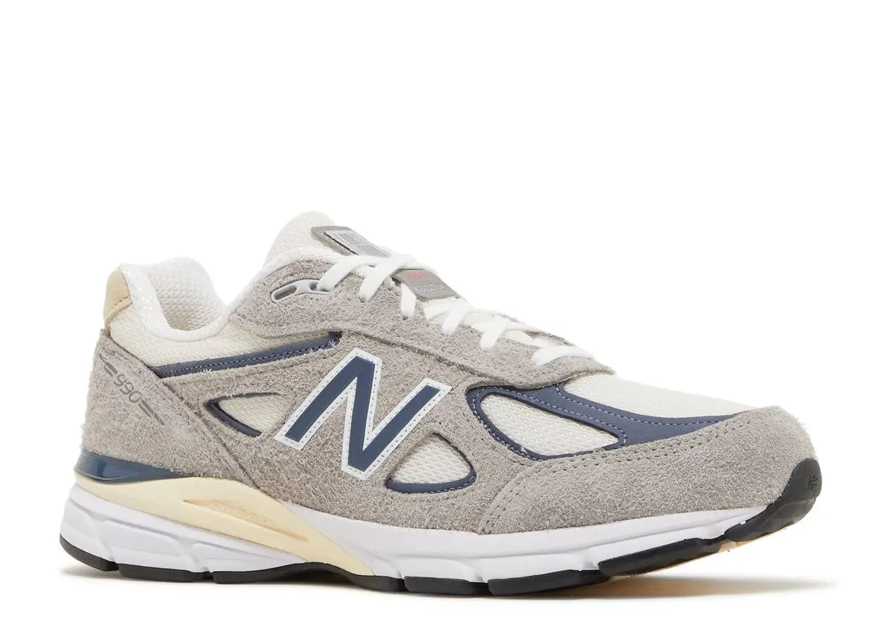 New Balance 990 V4 Made In USA Grey Suede New Balance