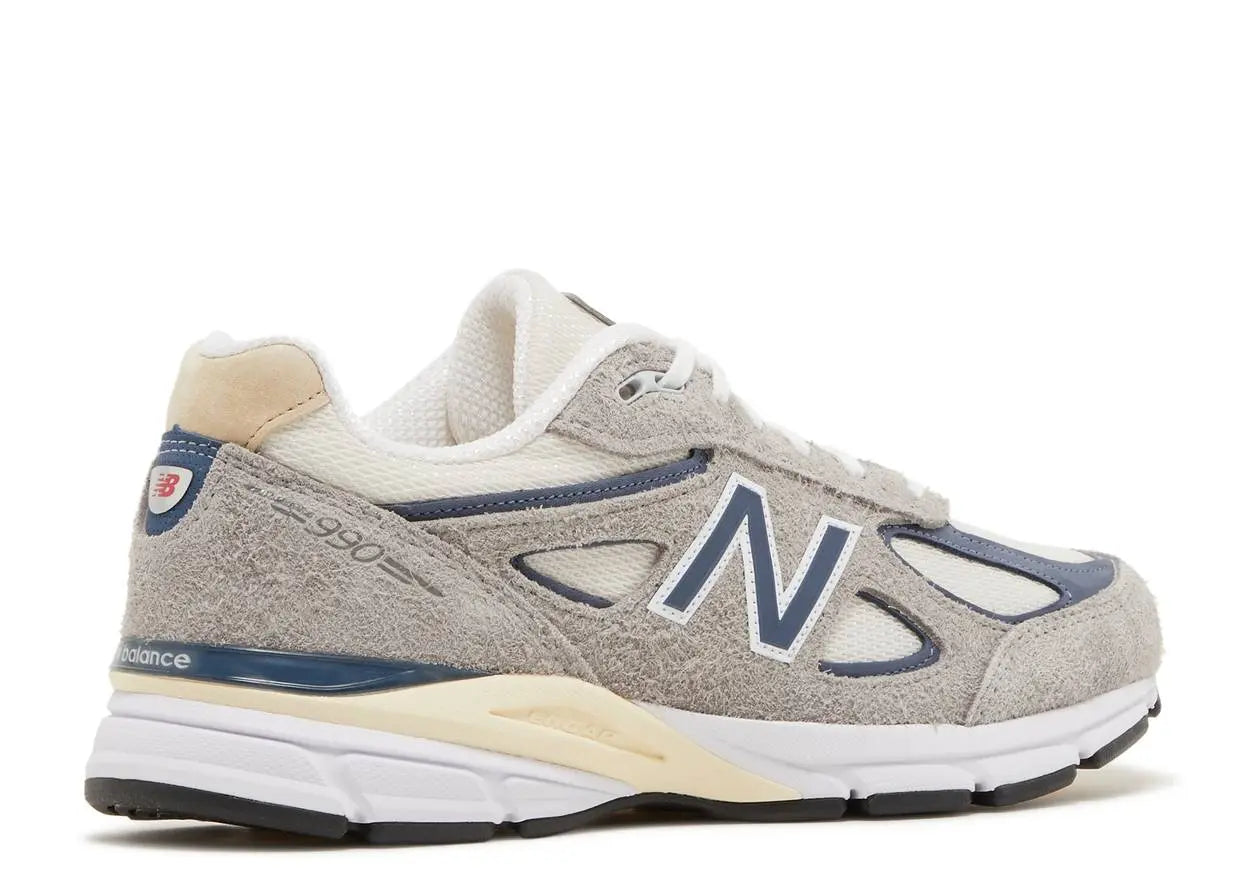 New Balance 990 V4 Made In USA Grey Suede New Balance