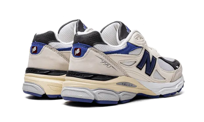 New Balance 990V3 - Made In USA Cream Blue New Balance