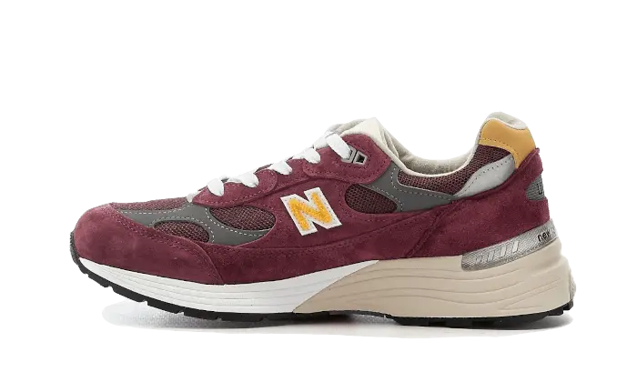 New Balance 992 Burgundy Gold New Balance