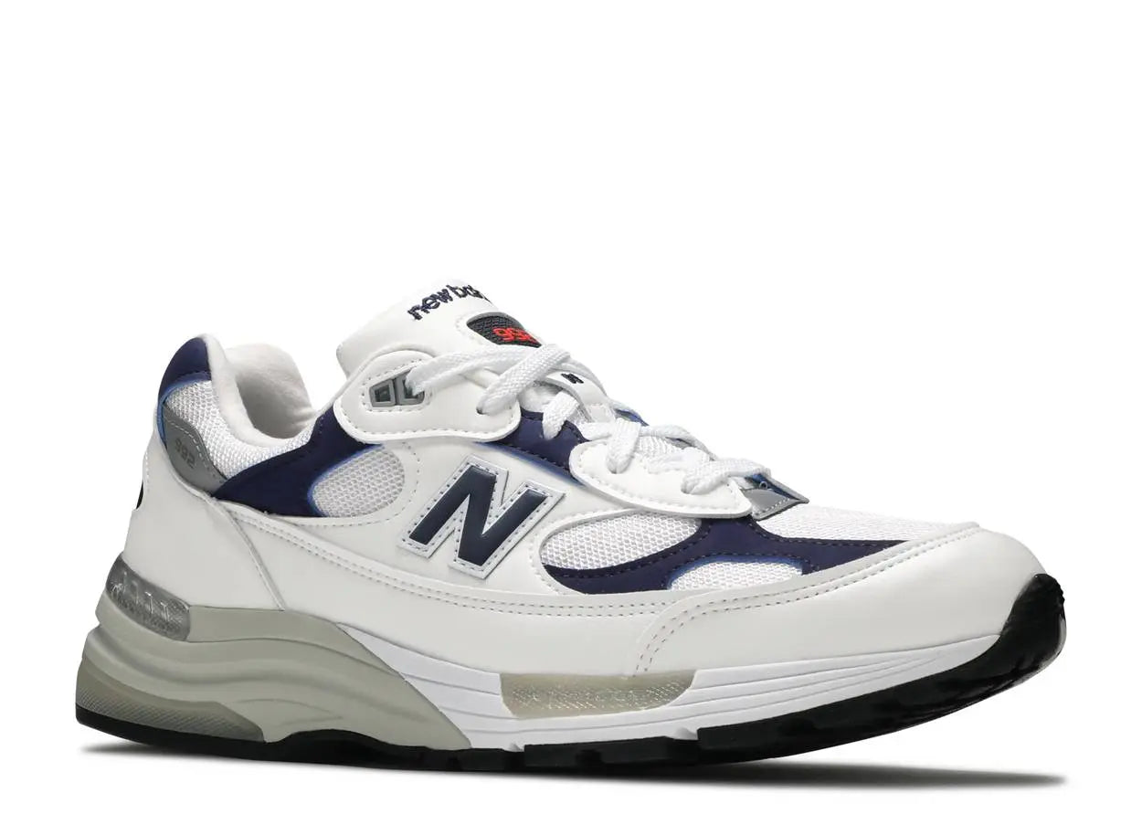 New Balance 992 White Navy New Balance