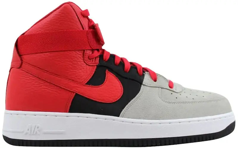 Nike Air Force 1 High '07 LV8 Wolf Grey University Red Black - VOSneakers