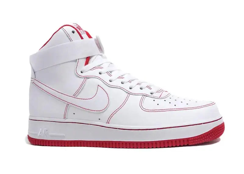 Nike Air Force 1 High '07 White University Red - VOSneakers