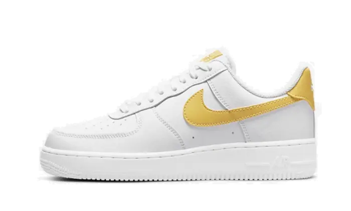Nike Air Force 1 Low 07 White Saturn Gold Nike