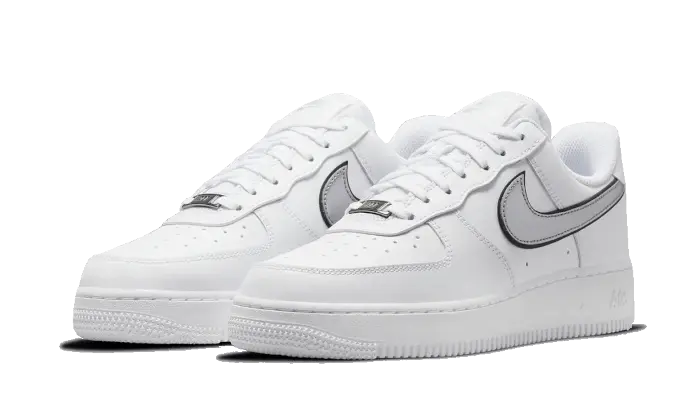 Nike Air Force 1 Low Essential White Metallic Silver VOSneakers