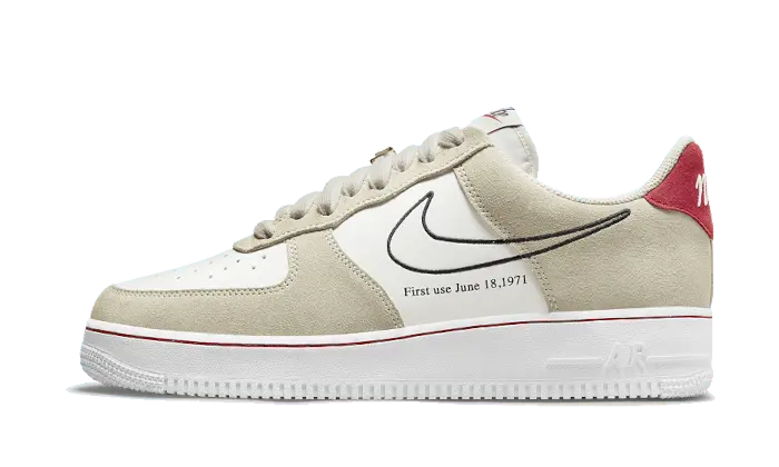 Nike Air Force 1 Low First Use Light Sail Red Nike