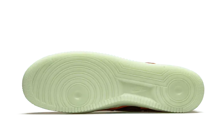 Nike Air Force 1 Low Orange Skeleton Halloween 2020 Nike