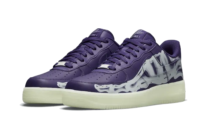 Nike Air Force 1 Low Purple Skeleton Halloween (2021) VOSneakers