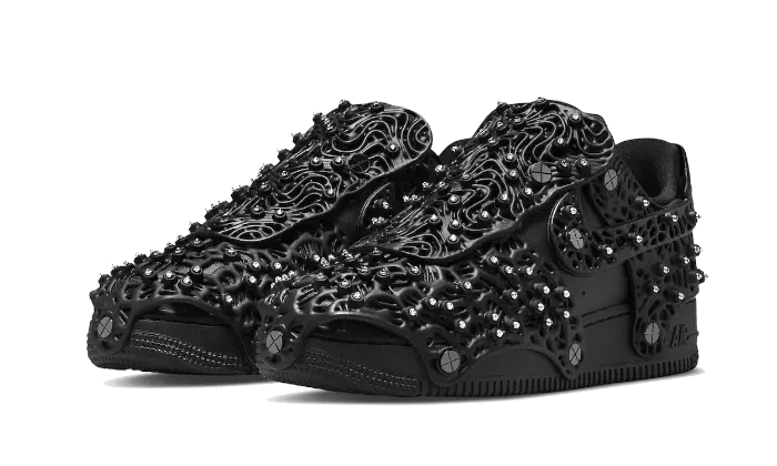 Nike Air Force 1 Low Swarovski Triple Black VOSneakers