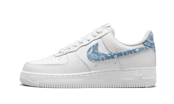 Nike Air Force 1 Low '07 Essential White Worn Blue Paisley Nike