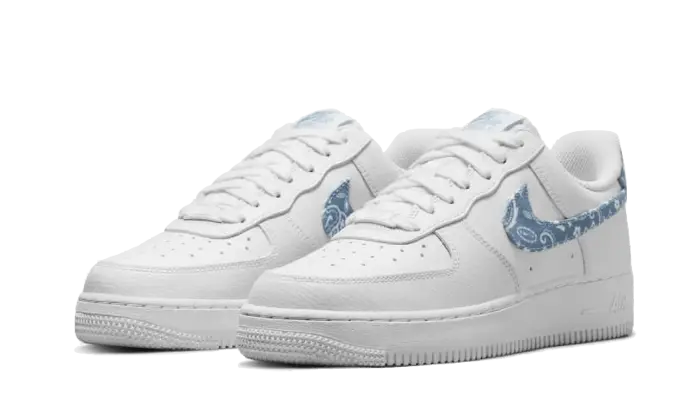 Nike Air Force 1 Low '07 Essential White Worn Blue Paisley Nike