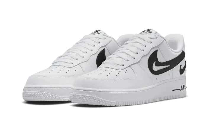 Nike Air Force 1 Low '07 FM Cut Out Swoosh White Black VOSneakers