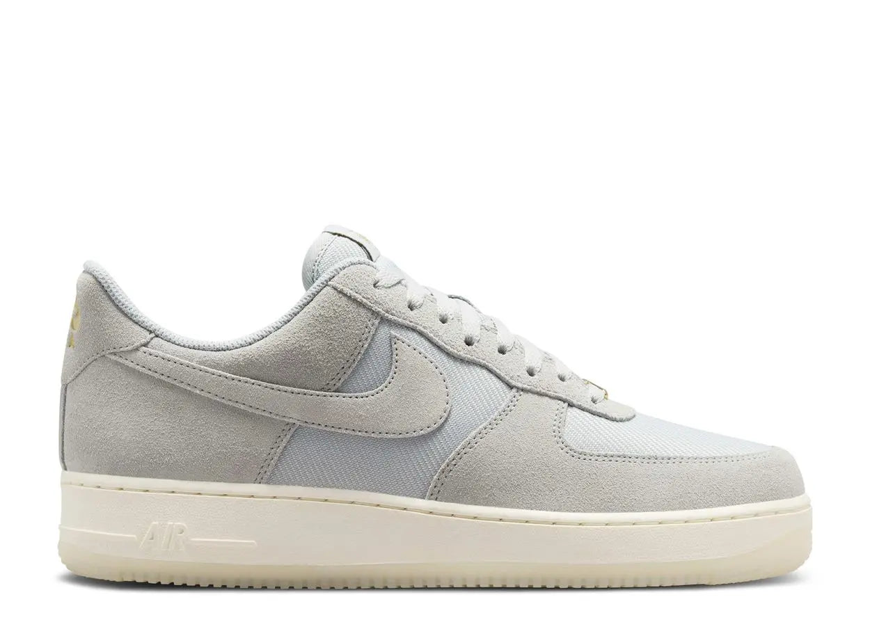Nike Air Force 1 Low '07 LV8 Light Smoke Grey Metallic Gold Pale Ivory Nike